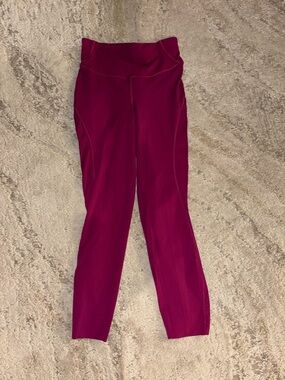 lululemon athletica Deep Pink High-Rise Leggings